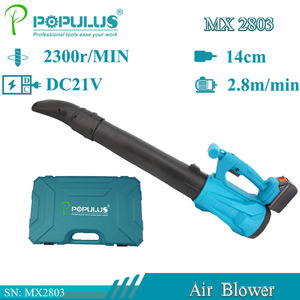 <span class=keywords><strong>Souffleur</strong></span> de feuilles d'air électrique IPOPULUS dépoussiéreur électrique industriel sans fil avec <span class=keywords><strong>batterie</strong></span> et chargeur - Product Image 2