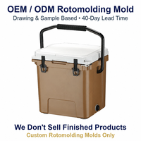 Moule de rotomoulage personnalisé OEM ODM pour glacière de jet ski, bac à glace pour embarcation personnelle, vente directe usine