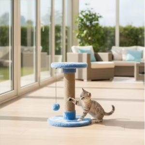 ที่ขูดแมวอะมิสตาสีฟ้าคุณภาพสูงสำหรับแมวทุกสายพันธุ์และทุกขนาด - Product Image 1
