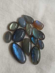 Wholesale <b>Free</b> Size Natural Cut Labradorite Loose Gemstones for Jewelry for Necklace Ring Earring Usage - Product Image 2