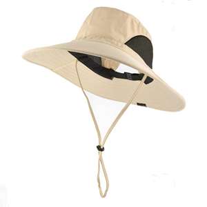 Venta caliente de las mejores tendencias Hombres y mujeres Sombrero de pescador de color sólido Sombreros de protección solar para la venta Calidad de caza - Product Image 1