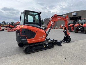 รถขุดขนาดเล็ก Kubota KX040-5 ปี 2025 กระบอกไฮดรอลิก Huade เครื่องยนต์ Perkins รถตักล้อยางแบบสกิดสเตียร์ รถตักล้อยาง รถแทรกเตอร์ตักดิน - Product Image 4