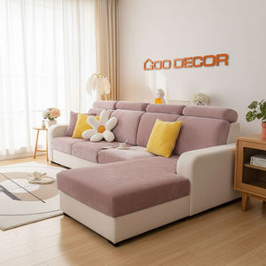 Ensemble de housses de canapé de qualité supérieure, motif élastique, respirant, housses de siège de canapé fabriquées au Vietnam, directement de l'usine, pour la protection des meubles - Product Image 6