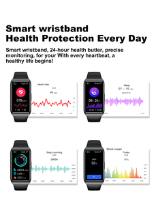 Nueva Pulsera Inteligente H68 2026, Monitor de Frecuencia Cardíaca 24H, SpO2, Monitor de Sueño, +100 Modos Deportivos, Monitor de Actividad para Correr, Gimnasio, Fitness, Principiantes - Product Image 4