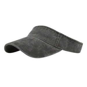 Viseras de Mezclilla de Alta Calidad, Ajustables, de PVC, para Golf, Tenis, Verano, Deportivas Casuales, Estilo OEM Personalizado para Actividades al Aire Libre - Product Image 1