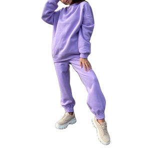 Chándales de moda de talla grande para mujer, jersey con hombros caídos, Material transpirable de secado rápido, el mejor diseño, Invierno ecológico - Product Image 4