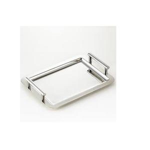 Eco Friendly <b>Black</b> Finished Metal Serving <b>Tray</b> Rectangular Metal <b>Tray</b> for Beverage Serving <b>Tray</b> - Product Image 6