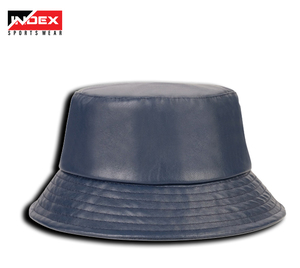 Chapeaux seau en coton de couleur personnalisée en gros toutes saisons vêtements de sport de plein air avec cuir PU pour la fête vente en ligne - Product Image 4