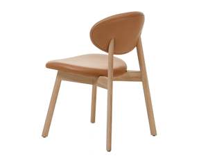 เก้าอี้รับประทานอาหารไม้สักแท้ดีไซน์ทันสมัยจาก Rebeca พร้อมเบาะหุ้มผ้าตกแต่งแบบธรรมชาติ เหมาะสำหรับใช้ภายในบ้าน วิลล่า ร้านอาหาร และคาเฟ่ - Product Image 5