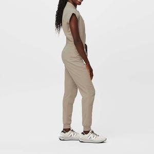 Conjuntos de Enfermería de moda transpirable de alta calidad para mujer, Pantalones rectos, uniformes hospitalarios altos, bonitos uniformes de enfermería Sexy - Product Image 6