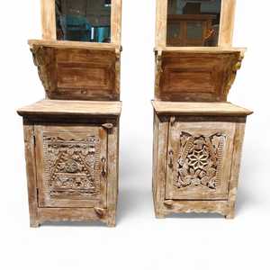 Solid Wood Dresser <b>Table</b> <b>Foldable</b> Modern Design Bedroom Furniture for Home for Dining Living Room Use - Product Image 3