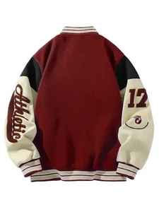 เสื้อแจ็กเก็ตขนสัตว์สำหรับผู้ชาย, เสื้อแจ็คเก็ตหนังแท้สำหรับใส่ไปเรียน - Product Image 2