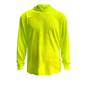 Ropa de Trabajo Ignífuga con Logotipo Personalizado, Camisas de Manga Larga Reflectantes de Alta Visibilidad, Sudadera Ligera de Secado Rápido para Construcción - Product Image 3