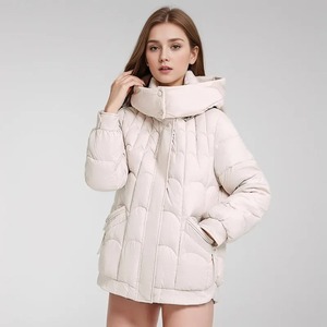 Veste bouffante à fermeture éclair de qualité supérieure veste imperméable pour femmes fabricant veste d'hiver en gros - Product Image 3