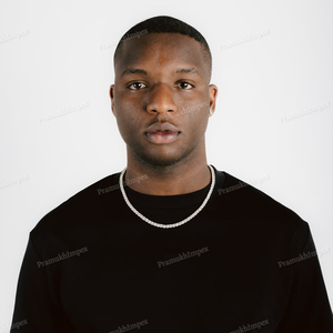 5 MM Round Moissanite <b>Tennis</b> Necklace 18K Gold Iced Out Chain Ready to Ship Hot Selling Diamond Fashion Bling Jewelry for Men - Product Image 2