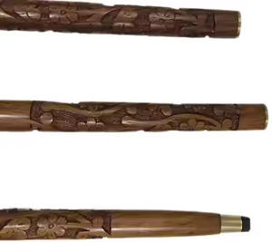 Best Selling 2024 Wooden <b>Walking</b> Stick <b>Cane</b> Brass Golden Royal Style Handle <b>Walking</b> Stick <b>for</b> <b>Men</b> & Women Unisex Adult - Product Image 6