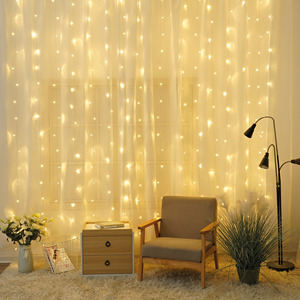 Tenda luminosa a LED 3x2m. luce rossa calda (GSC 204605011) - Product Image 2