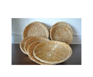 Odern-plato de ratán natural para bebidas/alimentos, hecho de ingredientes naturales seguros - Product Image 1