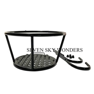 Diseño único hecho a mano para colgar en la pared, maceta de metal de hierro, alambre de hierro hecho al por mayor, exportador, nuevo diseño hecho a mano, maceta de metal de pared - Product Image 3