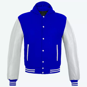 Chaquetas resistentes al agua otoño Casual cortavientos acolchado cremallera completa a prueba de viento trabajo con capucha Premium Vintage Verity Chaquetas blancas - Product Image 1