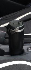 Green Lion 900ml Vaso de vacío de acero inoxidable con aislamiento premium y termo Frasco deportivo portátil con tapas Capacidad de 12oz - Product Image 2