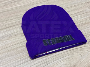 Gorro de invierno personalizado con bordado, unisex, de punto suave, acrílico, cálido, para venta al por mayor. - Product Image 2