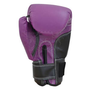 Gants de boxe en cuir véritable personnalisables de haute qualité Marque privée respirante pour les ventes d'arts martiaux en ligne - Product Image 1