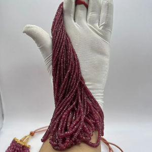 Cuentas Sueltas de Rubí Facetadas de Alta Calidad de 2-4 mm, Piedras Preciosas Naturales de Color Rojo, Material Limpio para la Fabricación de Joyas - Product Image 4