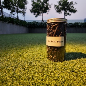 Granulés de coque de noix de cajou durables, biomasse combustible, prix direct d'usine pour les applications industrielles de combustion et d'énergie - Product Image 5