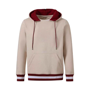 Sudadera con Capucha Neutral de Invierno para A&M, Unisex, Premium, 100% Algodón Orgánico, Felpa, con Cierre, Logotipo de Chenilla, Bolsillo Tipo Canguro - Product Image 1
