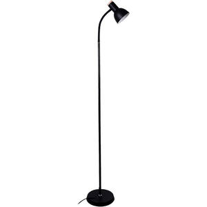 BEL AIR HOME-Lampadaire Argos Blanc 155 cm-Lumière Dimmable E-27 en Métal et Bois pour Décoration Nordique et Home Furniture Re - Product Image 1