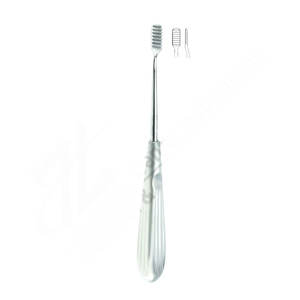 Ensemble d'instruments de raspage nasal LEWIS 18 cm/7 pouces, instruments chirurgicaux en acier inoxydable grossier, certifiés CE, classe I, fabricant Pakistan - Product Image 1