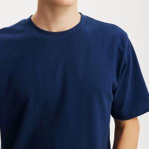 Camiseta Corta de Diseño Moderno para Hombre, Personalizada al por Mayor, de Algodón Tejido de Alta Calidad, Manga Corta, Bordada - Product Image 5