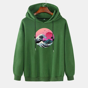 Sudaderas con capucha de algodón 100% para mujer, sudadera transpirable y antiarrugas - Product Image 1