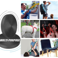 Correa de Nailon Resistente de 1.5 Pulgadas, Duradera, Resistente a Desgarros, Correa Plana de Seguridad para Mascotas, Uso en Exteriores, DIY, para Transportar Mascotas en Cajas de Transporte