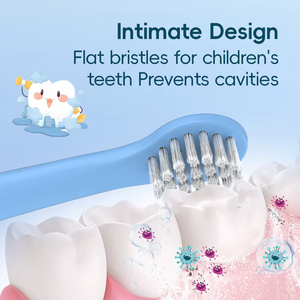 Ultra Gentle 4-Piece Set of Soft Nylon Bristle Electric <b>Toothbrush</b> <b>Heads</b> 1-Year Warranty for Children Household Use for Hotels - Product Image 3