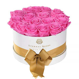 Barbie-Lish Luxury Roses Empire Gift Box Small Square Preserved Roses for Valentine's Day & Mother's Day Natural Material - Product Image 2