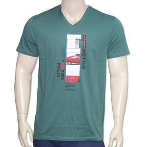 Camiseta de 100% algodón para hombre, camiseta de alta calidad con logotipo de imágenes impresas personalizadas con características de talla grande, ropa de verano de manga corta - Product Image 4