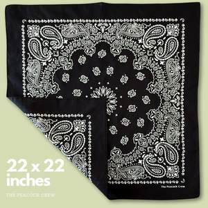 Nuevo precio barato verano WomenCinnamon 100% algodón Bandana estilo cuello orgánico bufanda estampado a mano tinte Natural Boho suave Bandana - Product Image 4