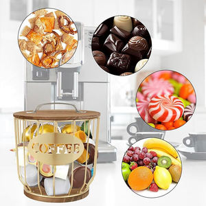 Comptoir de cuisine K tasse k tasse Nespresso café bar Capsule dosette plateau support de rangement organisateur panier support pour k tasse couvercle - Product Image 5