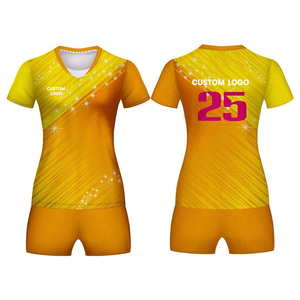 Customized Mens <b>Volleyball</b> Uniform Set 100% Polyester Uniforms Teamwear Comfortable Fit Quick Dry Anti Shrink Unisex Uniform - Product Image 4