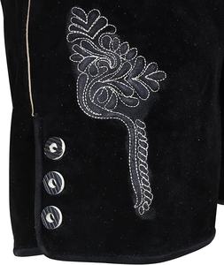 Pantalones de Cuero Bávaros para Hombre, Estilo Oktoberfest, Color Marrón, Pantalones Trachten, Tela de Cuero Personalizada, Piel de Vaca, Gamuza, 2026 - Product Image 6