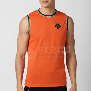 Débardeur en tissu de coton écologique pour hommes Débardeur en polyester avec protection UV en basse quantité minimale de commande - Product Image 1