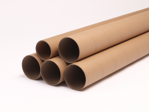 Tubo de papel de cartón con núcleo de rollo textil embalaje postal de correo Kraft marrón personalizado de Vina Green Pack Vietnam - Product Image 5