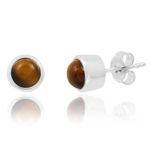 ต่างหูหยดน้ำ925เงินสเตอร์ลิงประดับพลอยโกเมนธรรมชาติดีไซน์ดอกไม้อินเทรนด์สำหรับงานปาร์ตี้ - Product Image 3