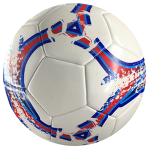 Balón de fútbol laminado de PVC de alta calidad, tamaño oficial 5, duradero, para entrenamiento en interiores y exteriores, logotipo personalizado, estilo clásico paquistaní - Product Image 2