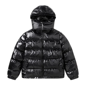 Veste matelassée en toile pour homme d'hiver, imperméable, séchage rapide, à capuche, streetwear, imprimée, décontractée - Product Image 2