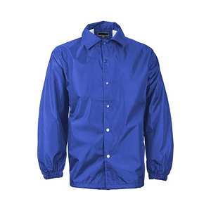 เสื้อโค้ชโลโก้สั่งทำ กันน้ำ น้ำหนักเบา กันลม เสื้อกันฝนสำหรับกิจกรรมกลางแจ้ง ราคาโรงงานขายส่ง บริการ OEM พร้อมให้บริการ - Product Image 5