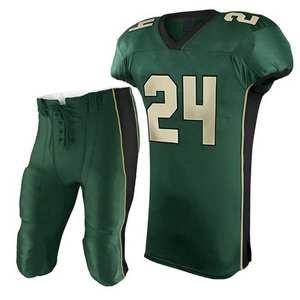 Maillot et pantalon de football américain tendance et personnalisé 2026, uniforme d'équipe rembourré durable pour adultes et jeunes - Product Image 2