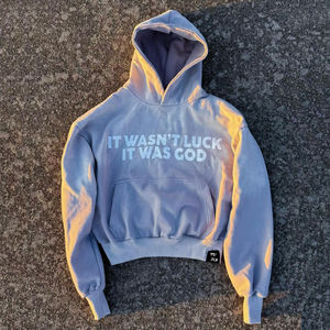 Logotipo personalizado 100% algodón cómodo peso pesado con capucha polar chándal conjunto transpirable de talla grande para el invierno de alta calidad OEM - Product Image 2